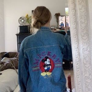 Oversized vintage Mickey Mouse jacket